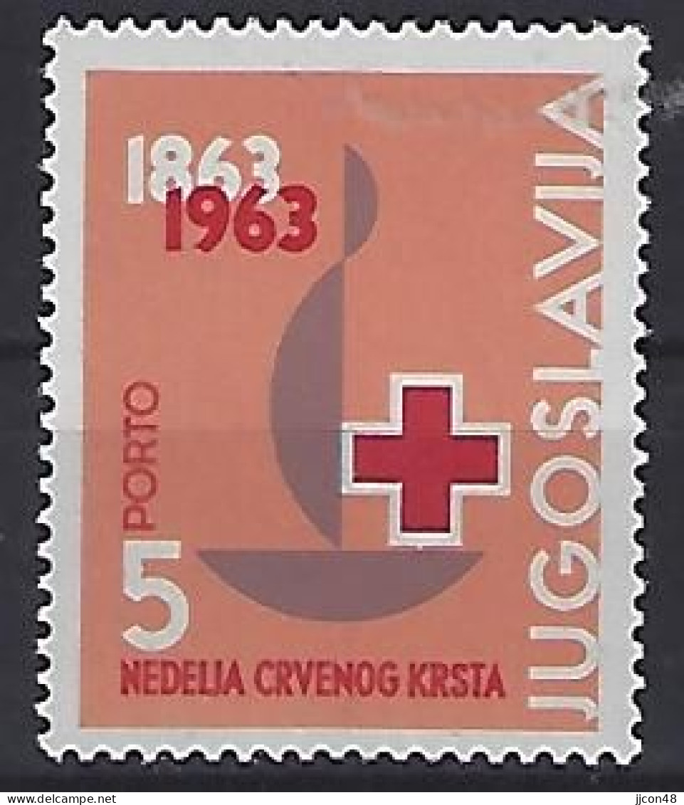 Jugoslavia 1963  Zwangszuschlagsmarken-Porto (**) MNH  Mi.25 - Liefdadigheid