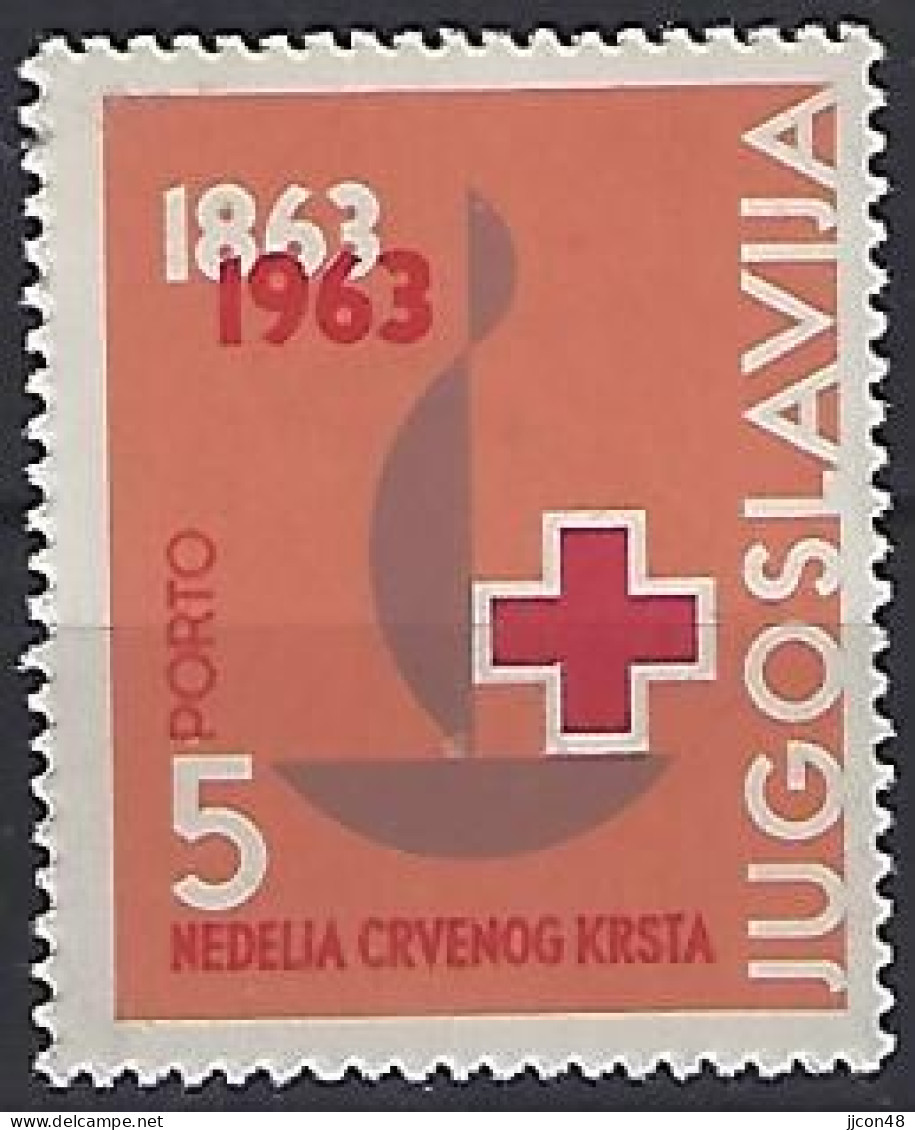 Jugoslavia 1963  Zwangszuschlagsmarken-Porto (**) MNH  Mi.25 - Liefdadigheid