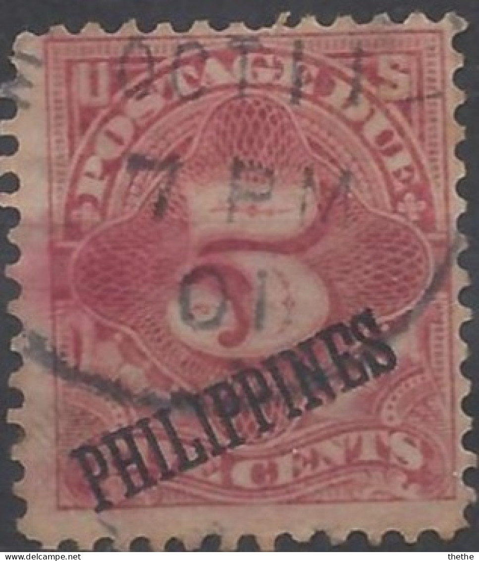 Philippines : USA Mi. 25 (surimprimé Philippines) - Philippinen