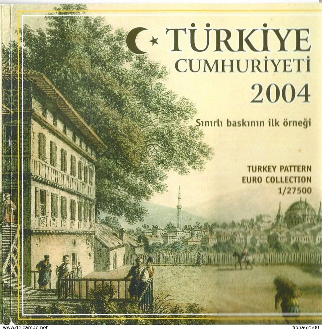 SERIE € ESSAIS 2004 . TURQUIE . - Privatentwürfe