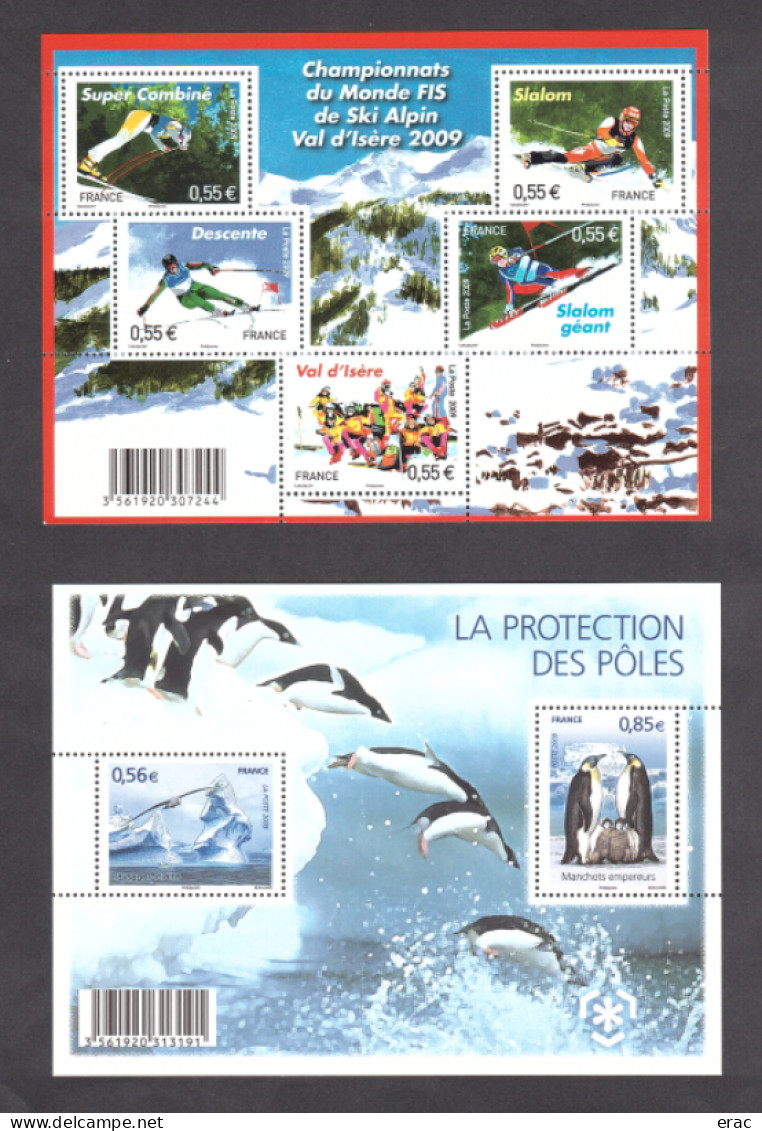 FRANCE - 2009 - Année complète - N° 4324 à 4430 - Neufs ** - 117 tp