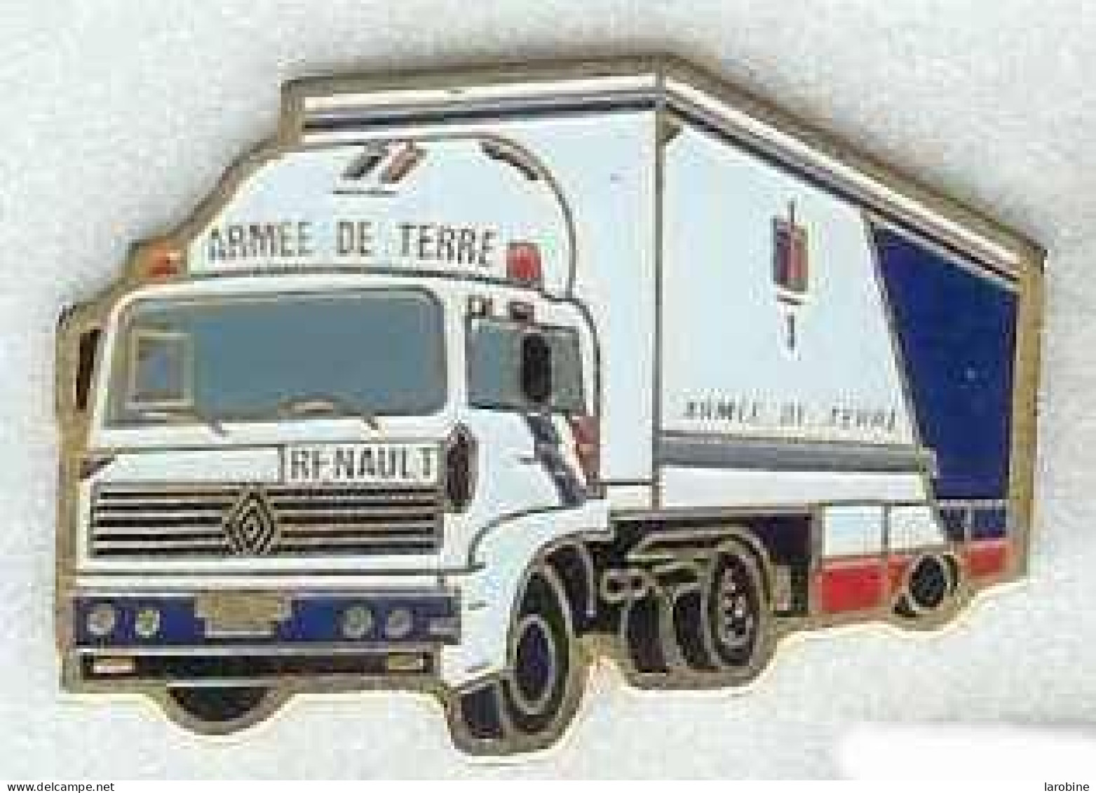 @@ Militaire Camion Semi Remorque Renault Armée De Terre Militaire Modèle 1 (3.5x2.5) @@pol01 - Transports