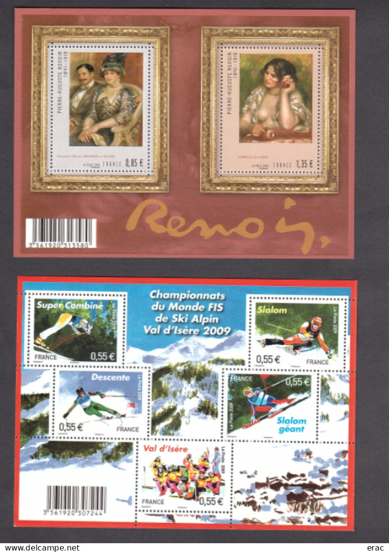 FRANCE - 2009 - Année Complète - N° 4324 à 4430 - Neufs ** - 107 Tp - 2000-2009