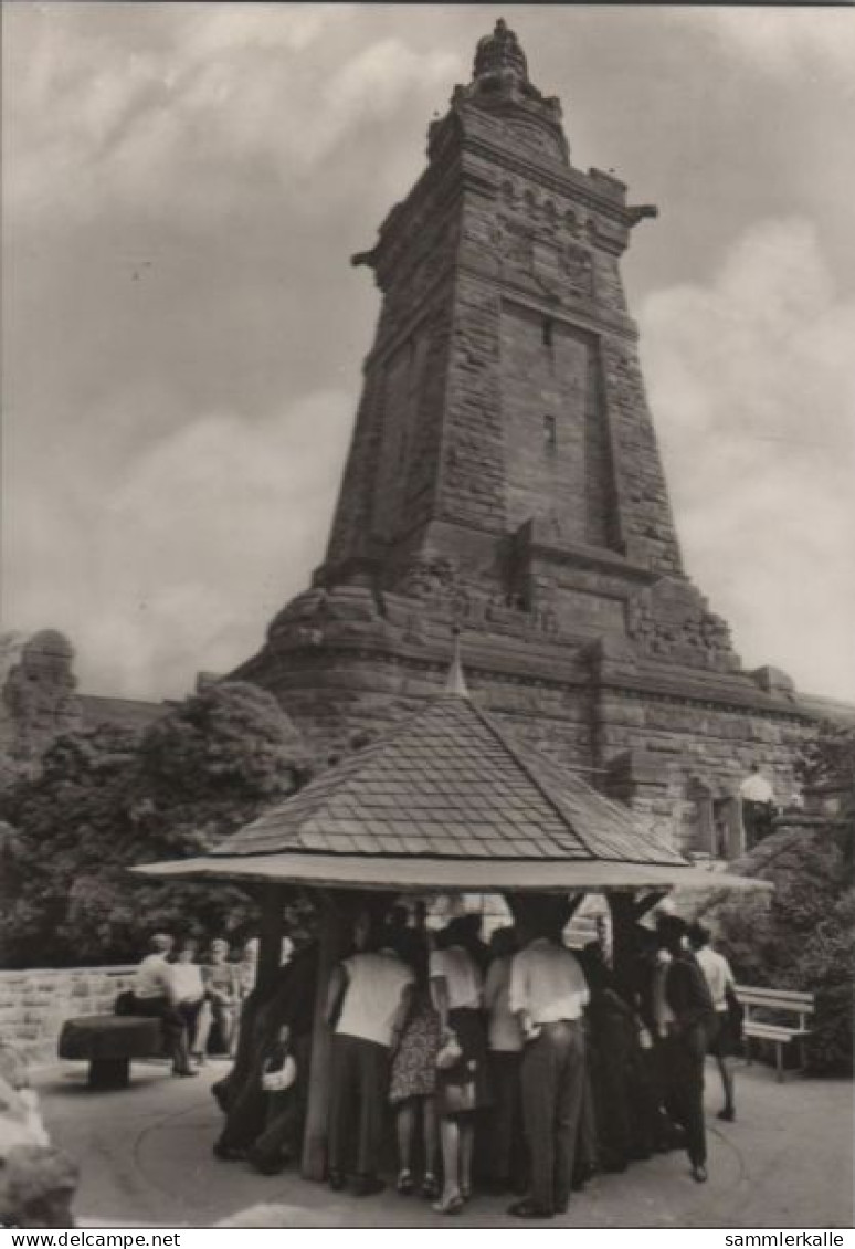 51124 - Kyffhäuser - Denkmal Mit Brunnen - 1970 - Kyffhäuser