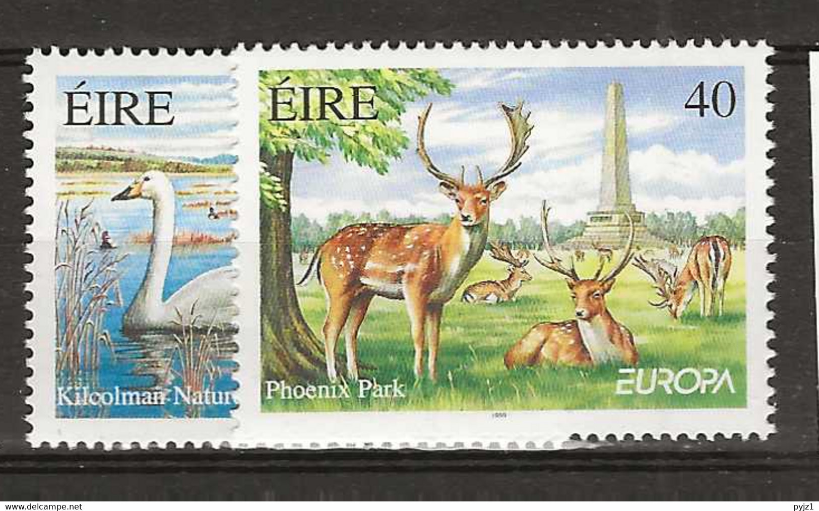 1999 MNH Ireland, Michel 1139-40 Postfris** - Neufs