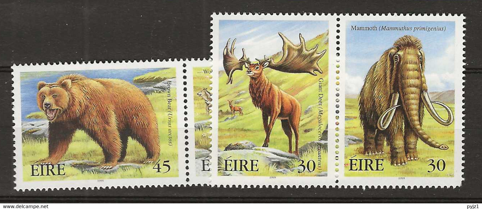 1999 MNH Ireland, Michel 1184-87 Postfris** - Unused Stamps