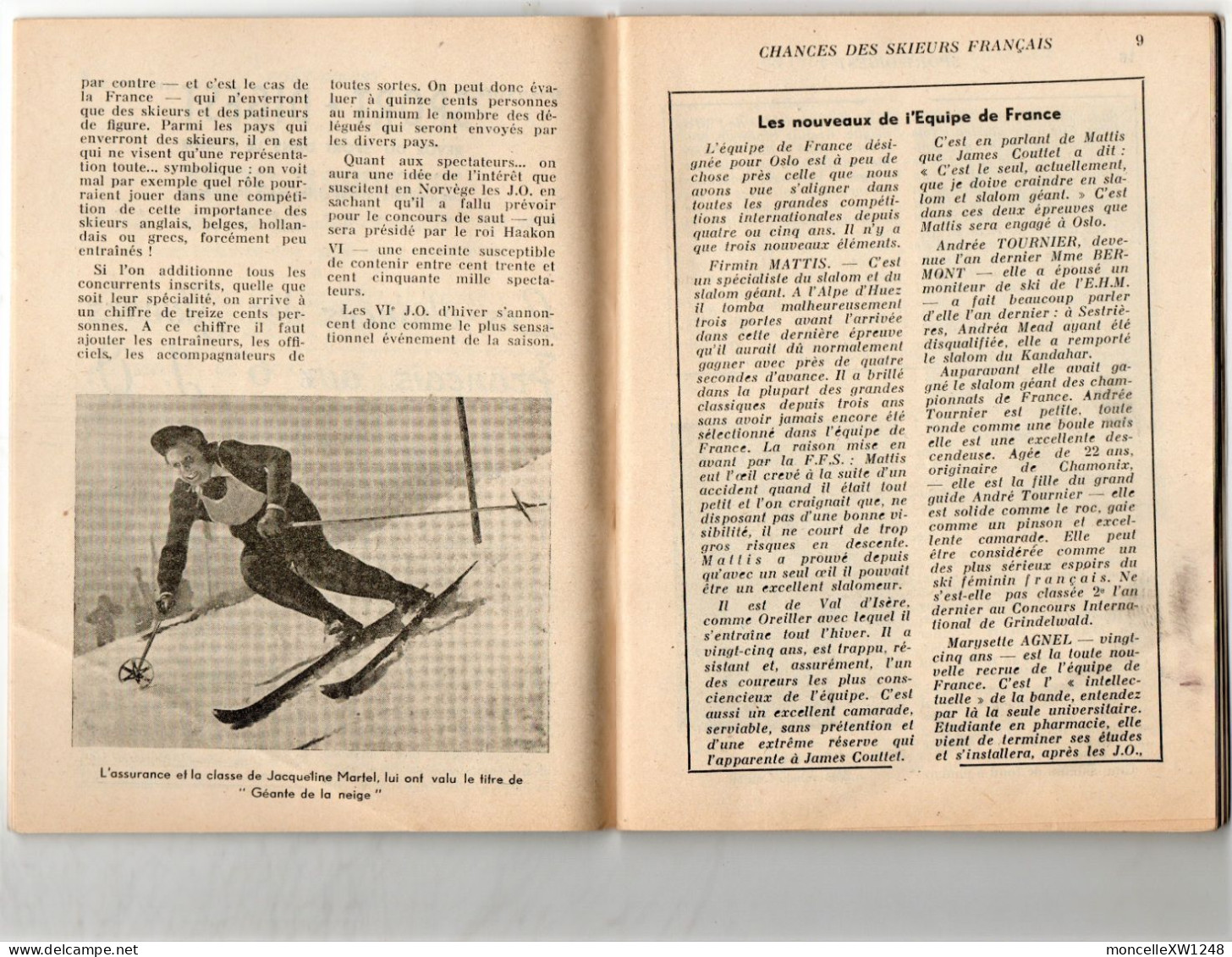 Sport Digest 1950-52 - Lot 3 X N° 14-26-39 - Ski...- Dessins De Pellos - Sports D'hiver