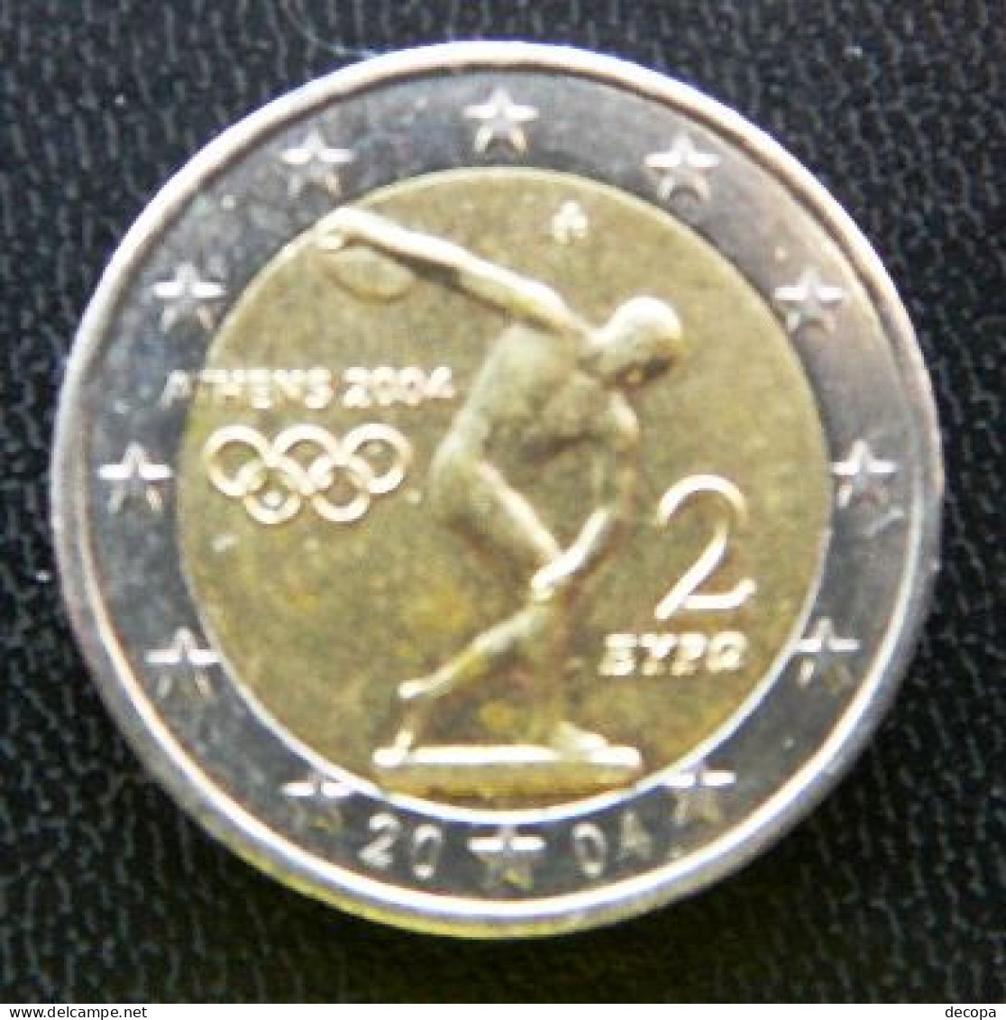 Greece - Grece - Griekenland   2 EURO 2004      Speciale Uitgave - Commemorative - Griechenland