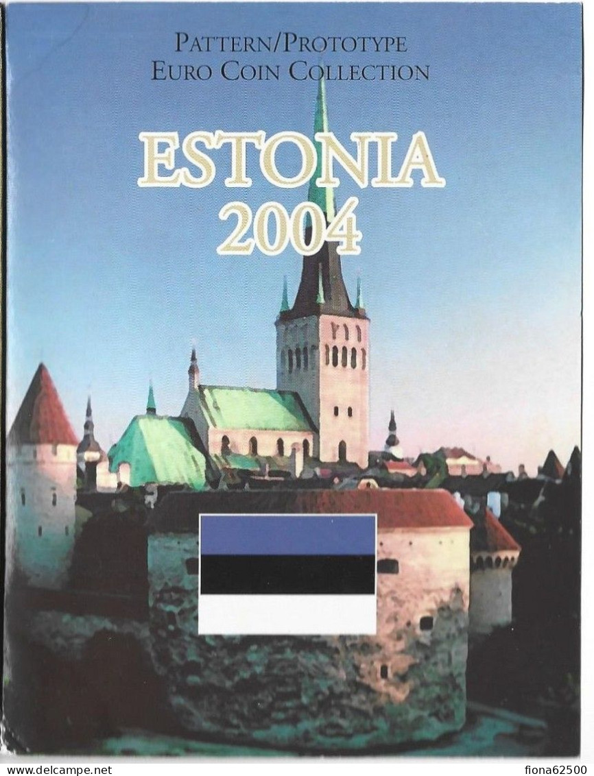 SERIE € ESSAIS 2004 . ESTONIE . - Private Proofs / Unofficial