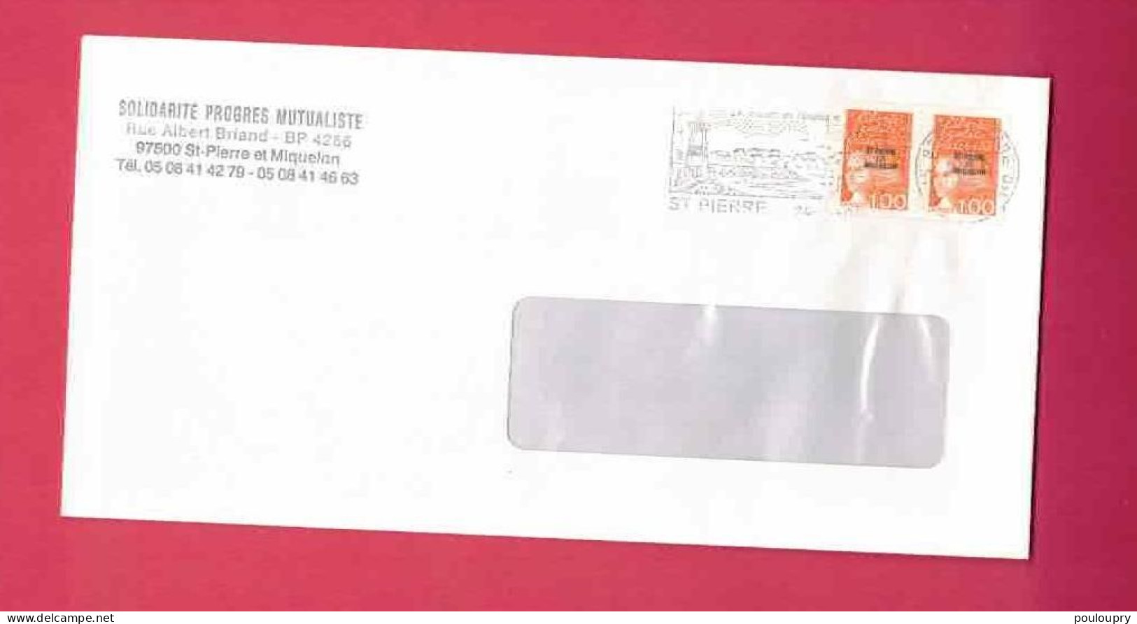 Lettre De 2000 - YT N° 663 En Paire - Storia Postale