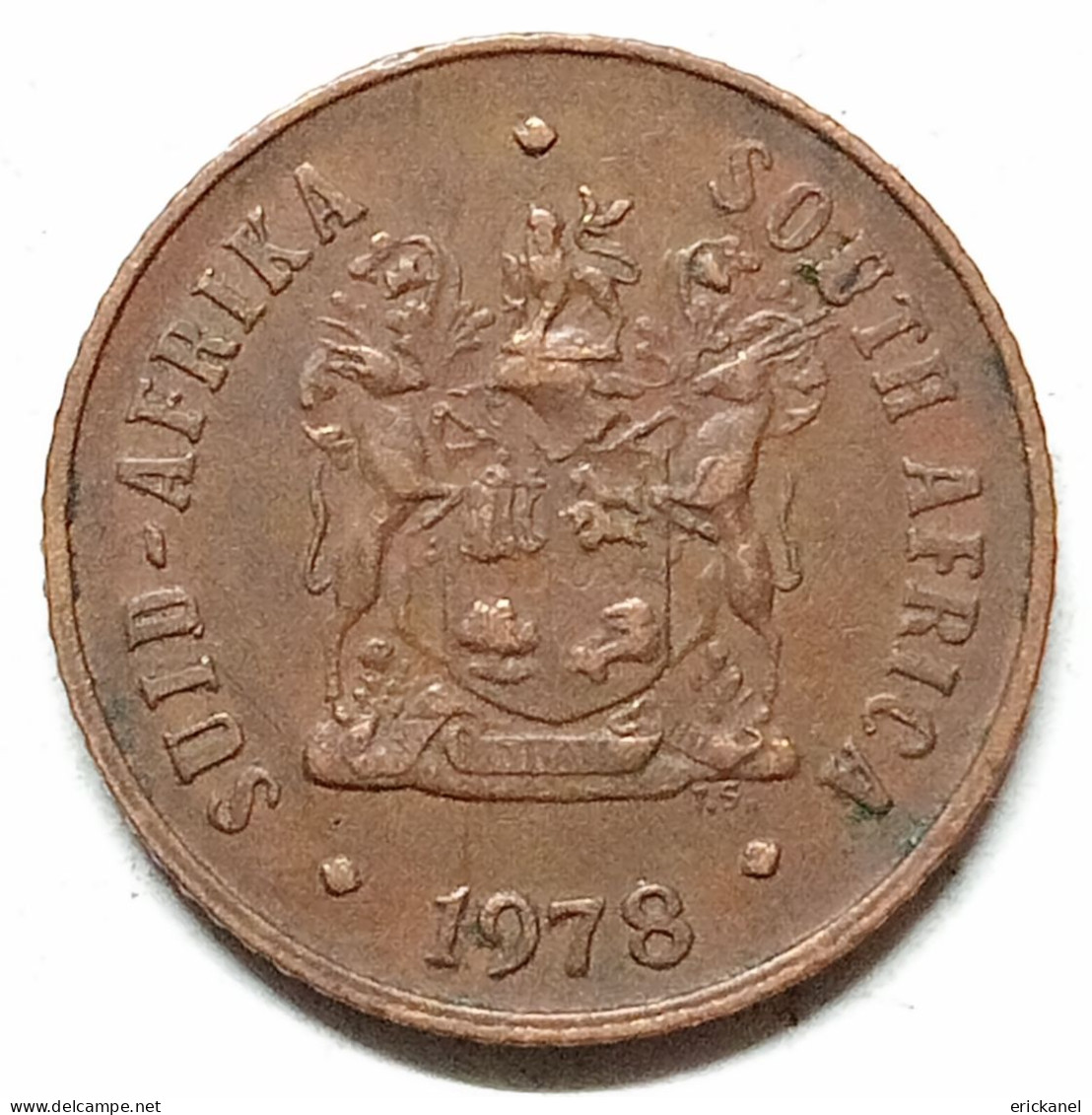 SOUTH AFRICA 1978 1 CENT - Afrique Du Sud