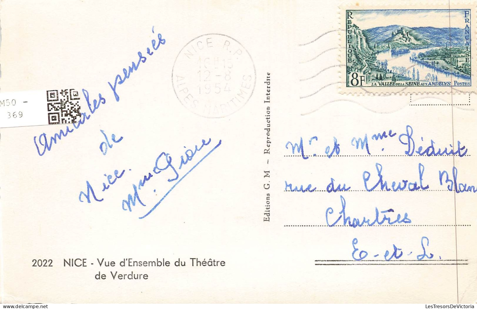 FRANCE - Nice - Vue D'ensemble Du Théâtre De Verdure  - Carte Postale Ancienne - Monuments, édifices