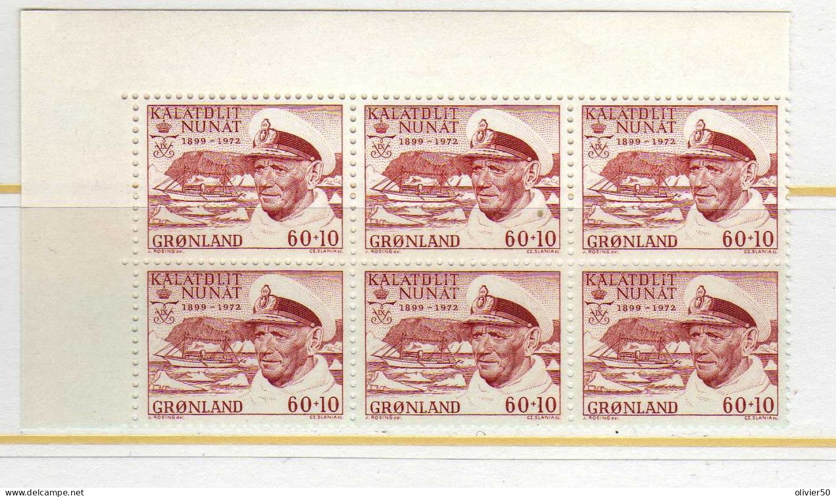 Groenland - 1972 - 25eme  Anniversaire Du Regne De Frederic IX -  Neufs** - MNH - Unused Stamps