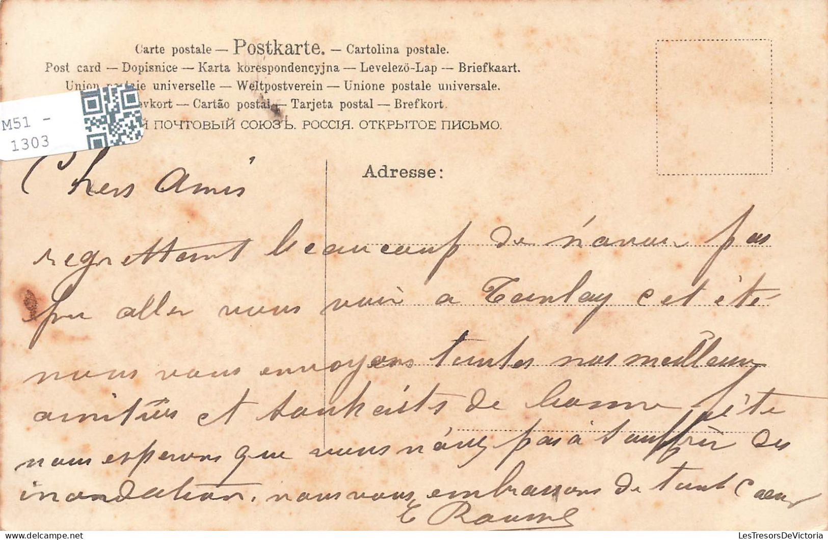 FANTAISIES - Colombe Apportant Une Lettre - Fleurs - Colorisé - Carte Postale Ancienne - Autres & Non Classés