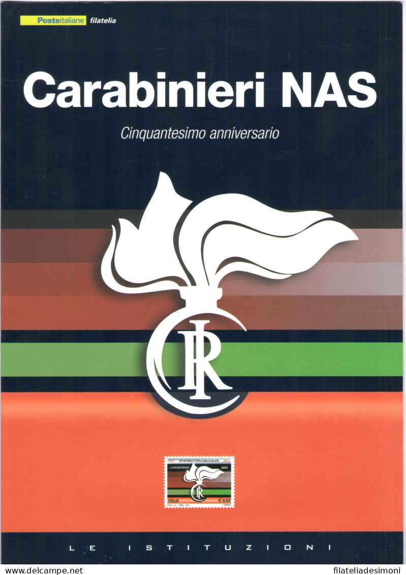 2012 Italia - Repubblica, Folder - Carabinieri Nas N. 331 - MNH** - Presentation Packs