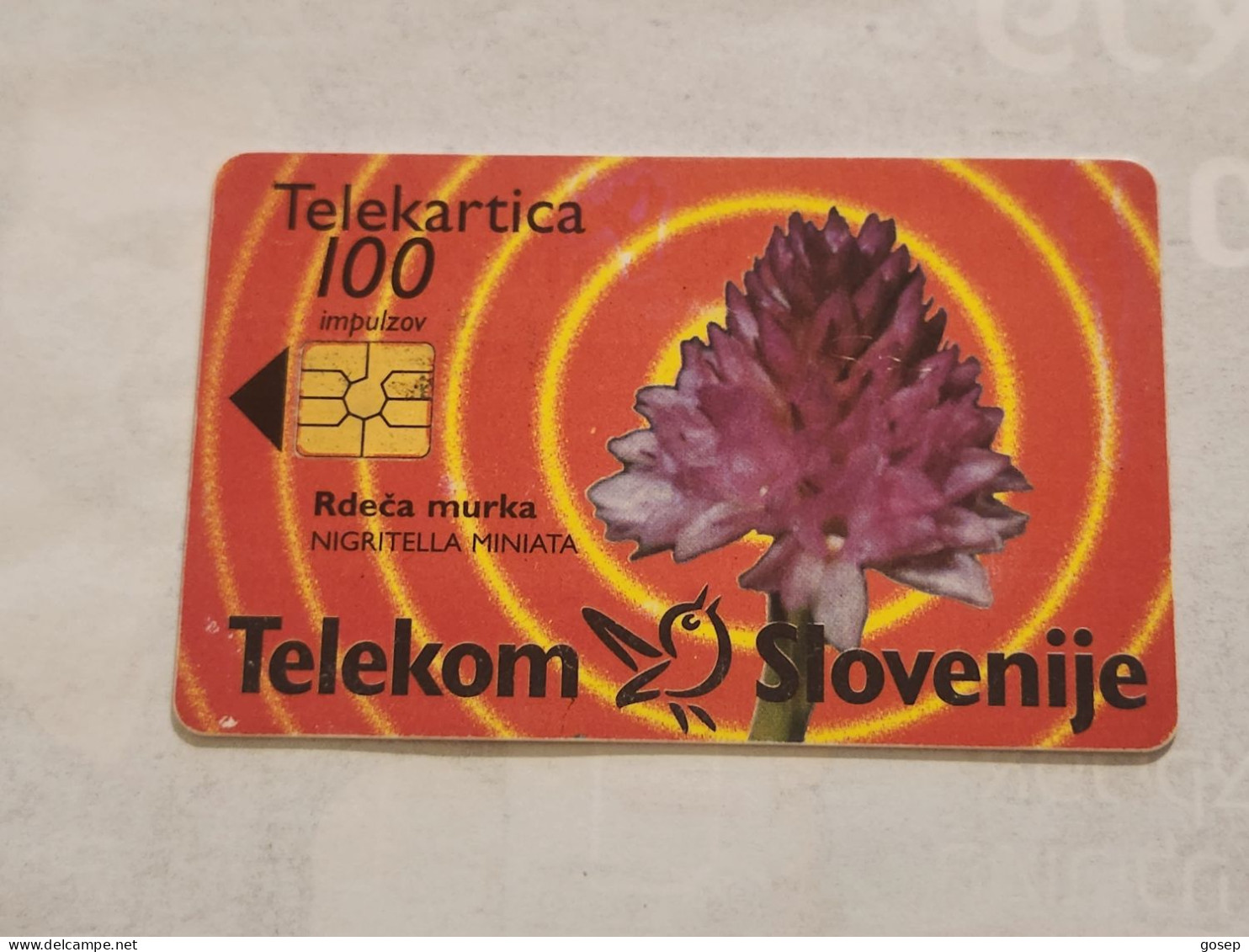 SLOVENIA-(SI-TLS-0144)-Rdeča Murka-(7)(100units)(111-0146715)(8/1998)(tirage-31.457)-used Card+1card,prepiad - Slovenië
