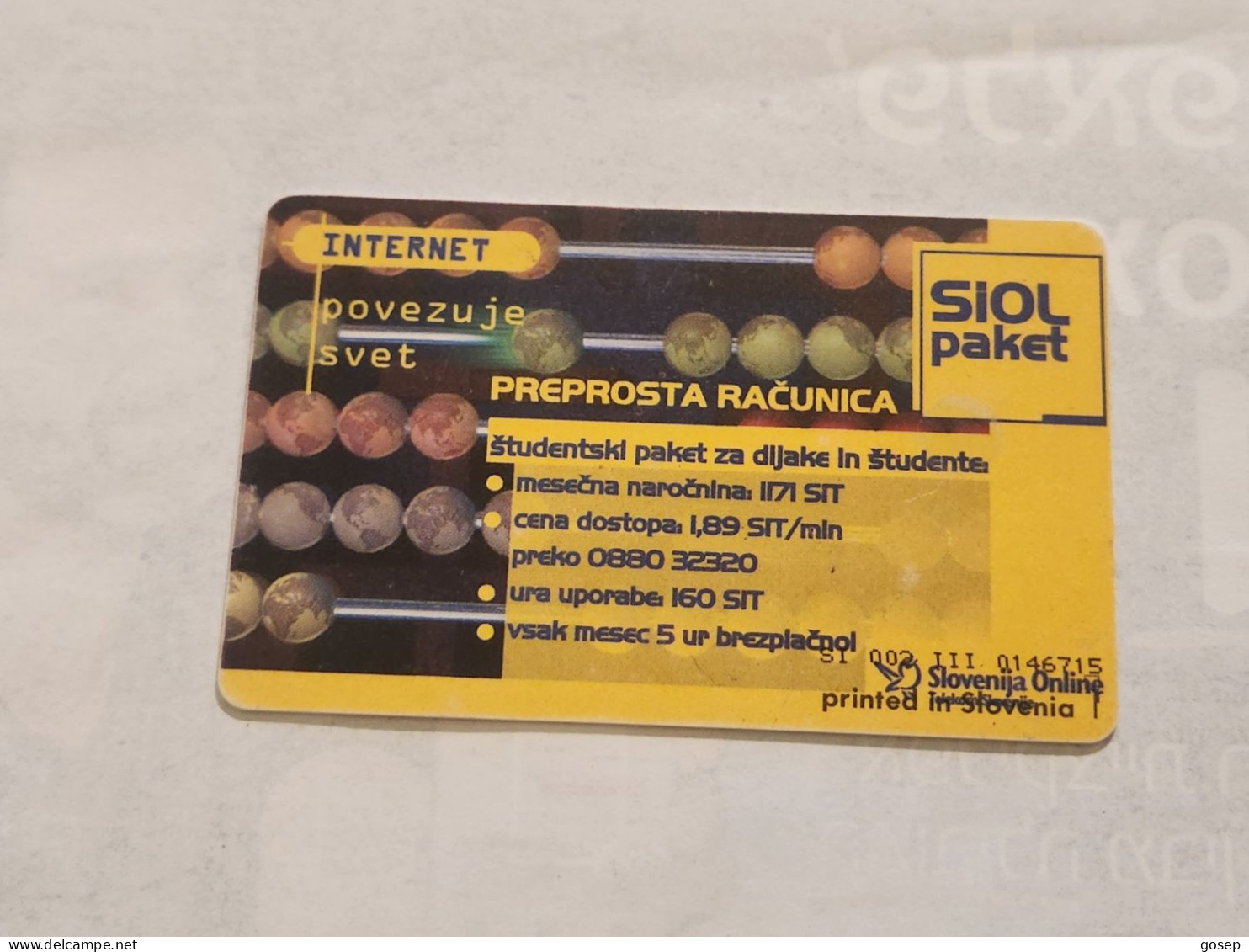 SLOVENIA-(SI-TLS-0144)-Rdeča Murka-(7)(100units)(111-0146715)(8/1998)(tirage-31.457)-used Card+1card,prepiad - Slovénie