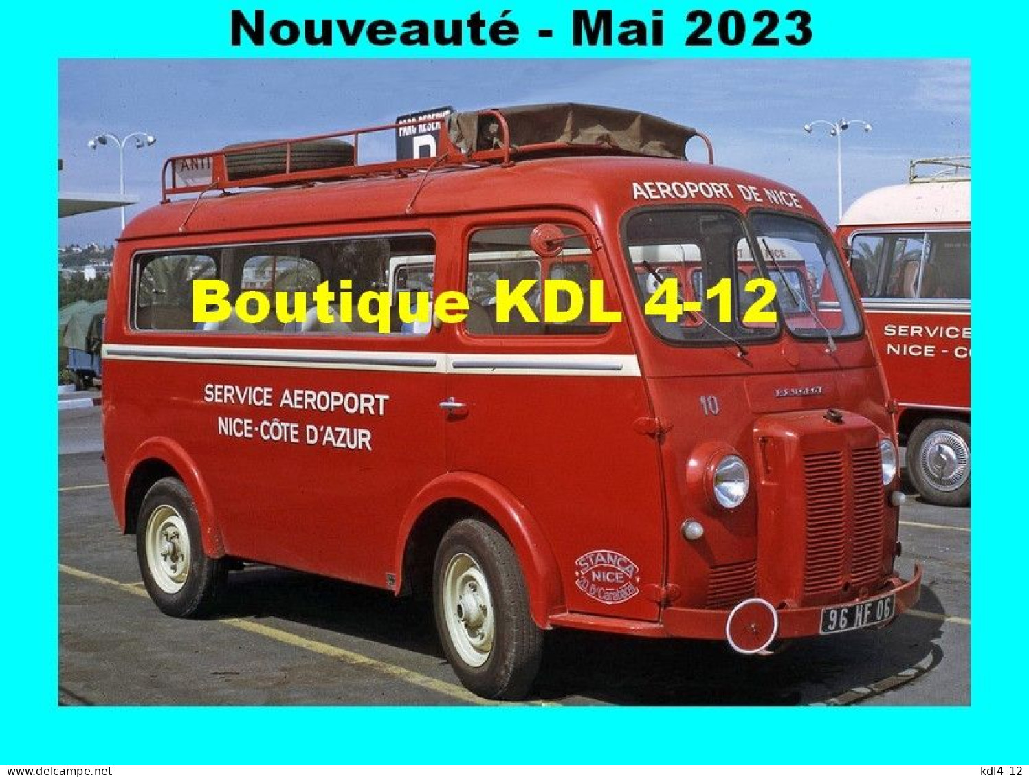 AL UT 001 - Minibus Peugeot D 3 A - Service Aéroport De NICE - Alpes Maritimes - Busse & Reisebusse