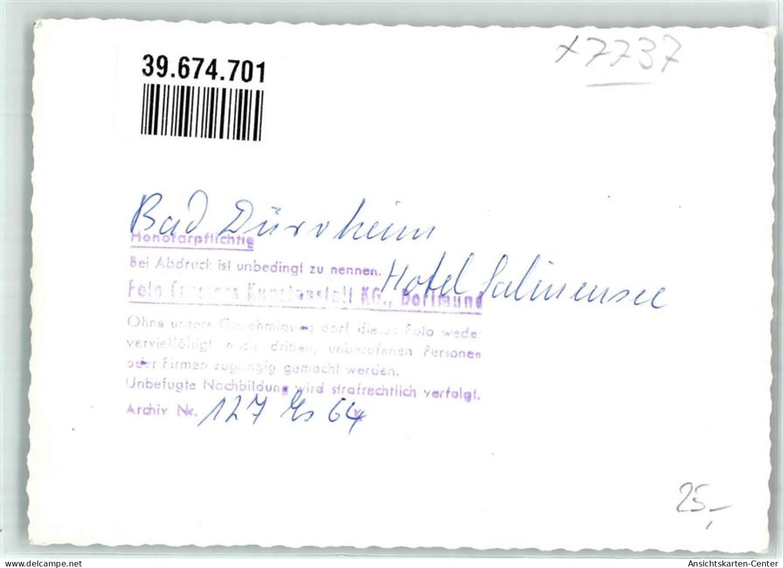 39674701 - Bad Duerrheim , Schwarzw - Bad Duerrheim