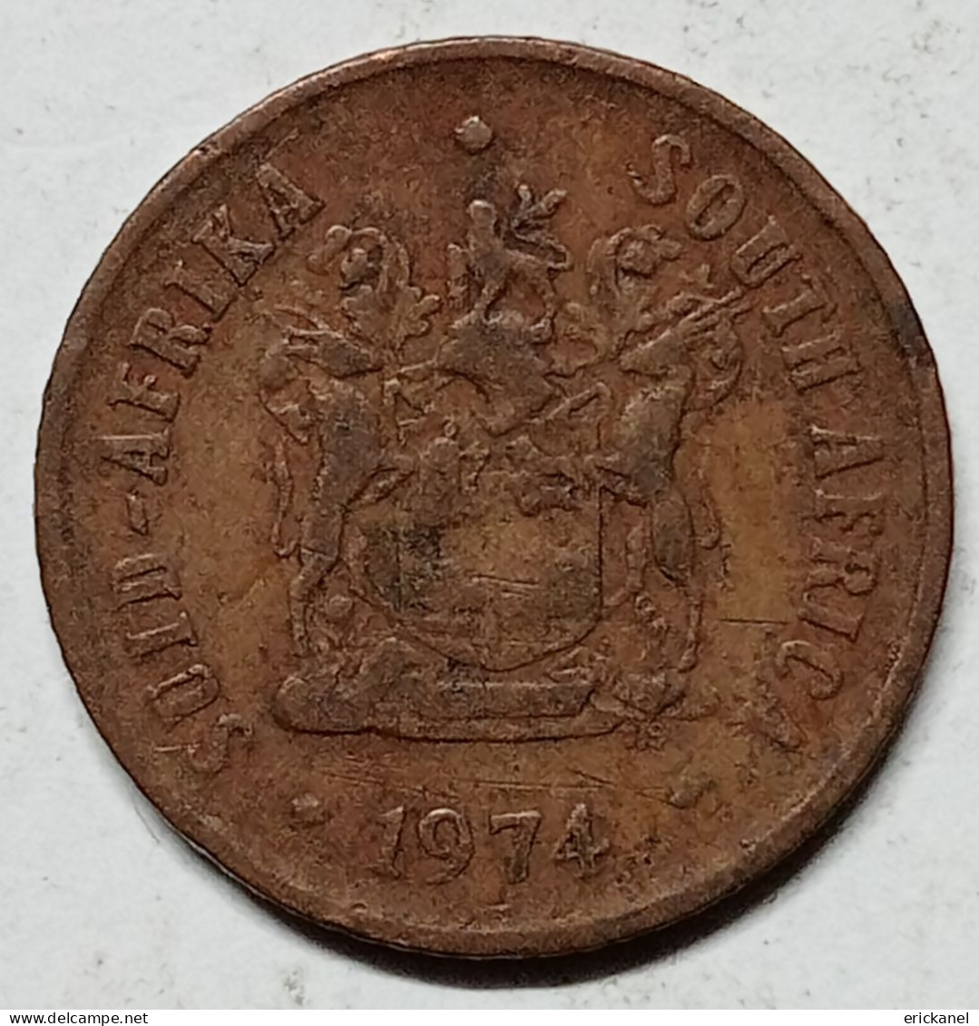 SOUTH AFRICA 1974 1 CENT - Südafrika