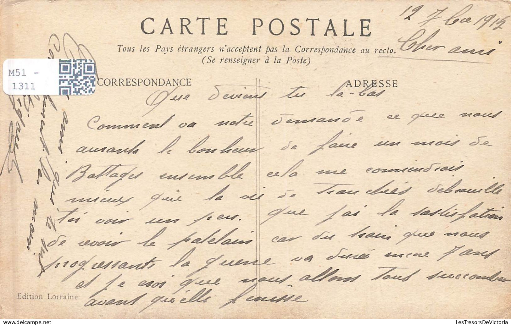 MILITARIA - Le Chien Sanitaire Et Patriote - Carte Postale Ancienne - Other & Unclassified