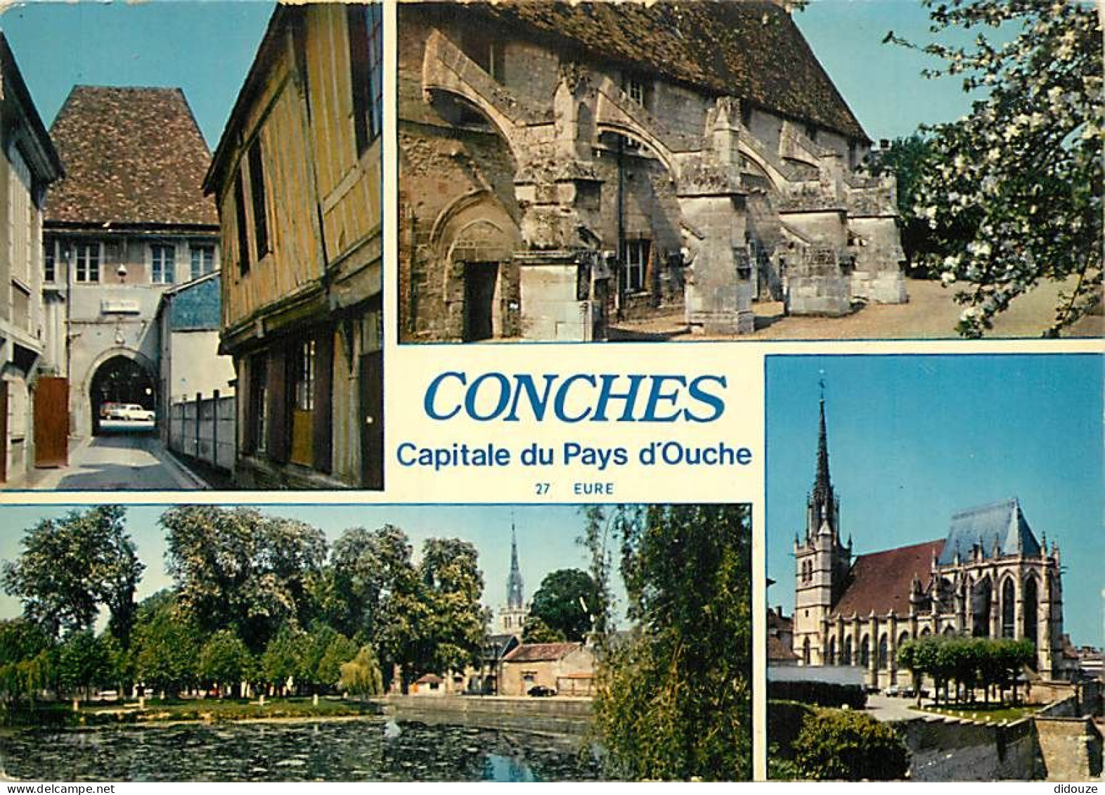 27 - Conches En Ouche - Capitale Du Pays D'Ouche - Multivues - CPM - Voir Scans Recto-Verso - Conches-en-Ouche