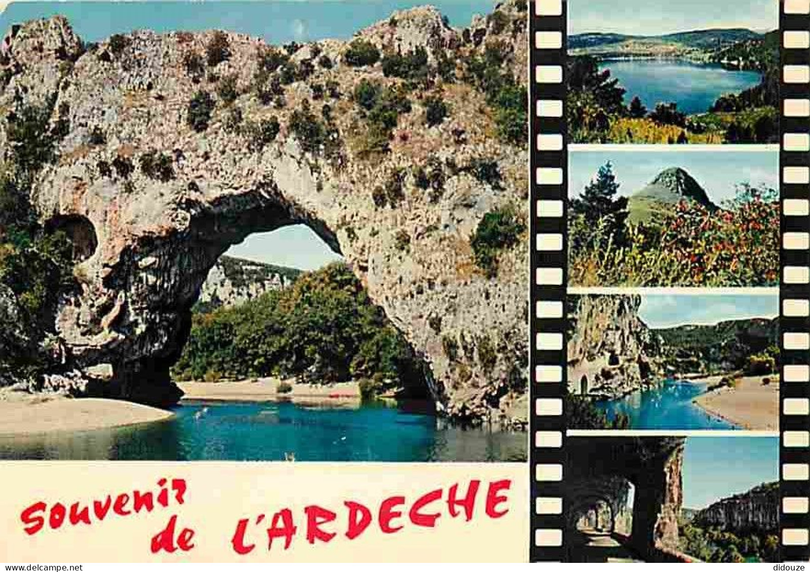 07 - Ardèche - Gorges De L'Ardèche - Le Pont D'Arc - Multivues - Carte Neuve - CPM - Voir Scans Recto-Verso - Vallon Pont D'Arc