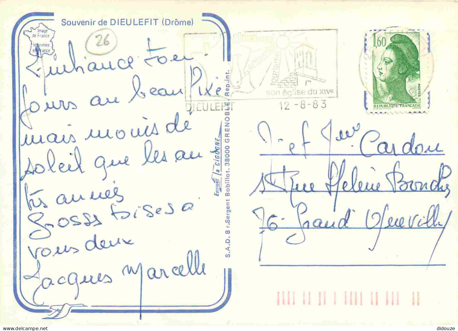 26 - Dieulefit - Multivues - Blasons - Poteries - CPM - Voir Scans Recto-Verso - Dieulefit