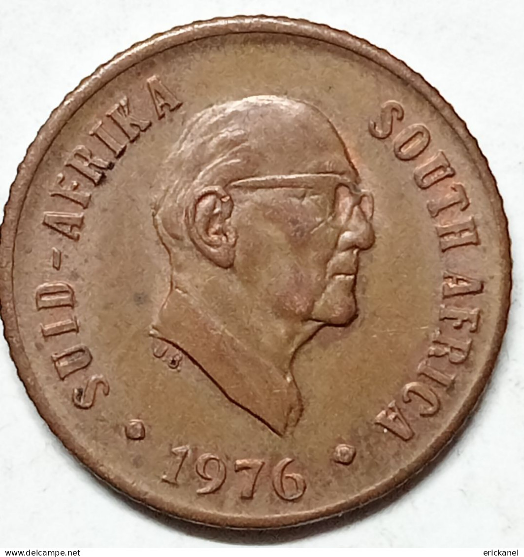 SOUTH AFRICA 1976 1 CENT - Afrique Du Sud