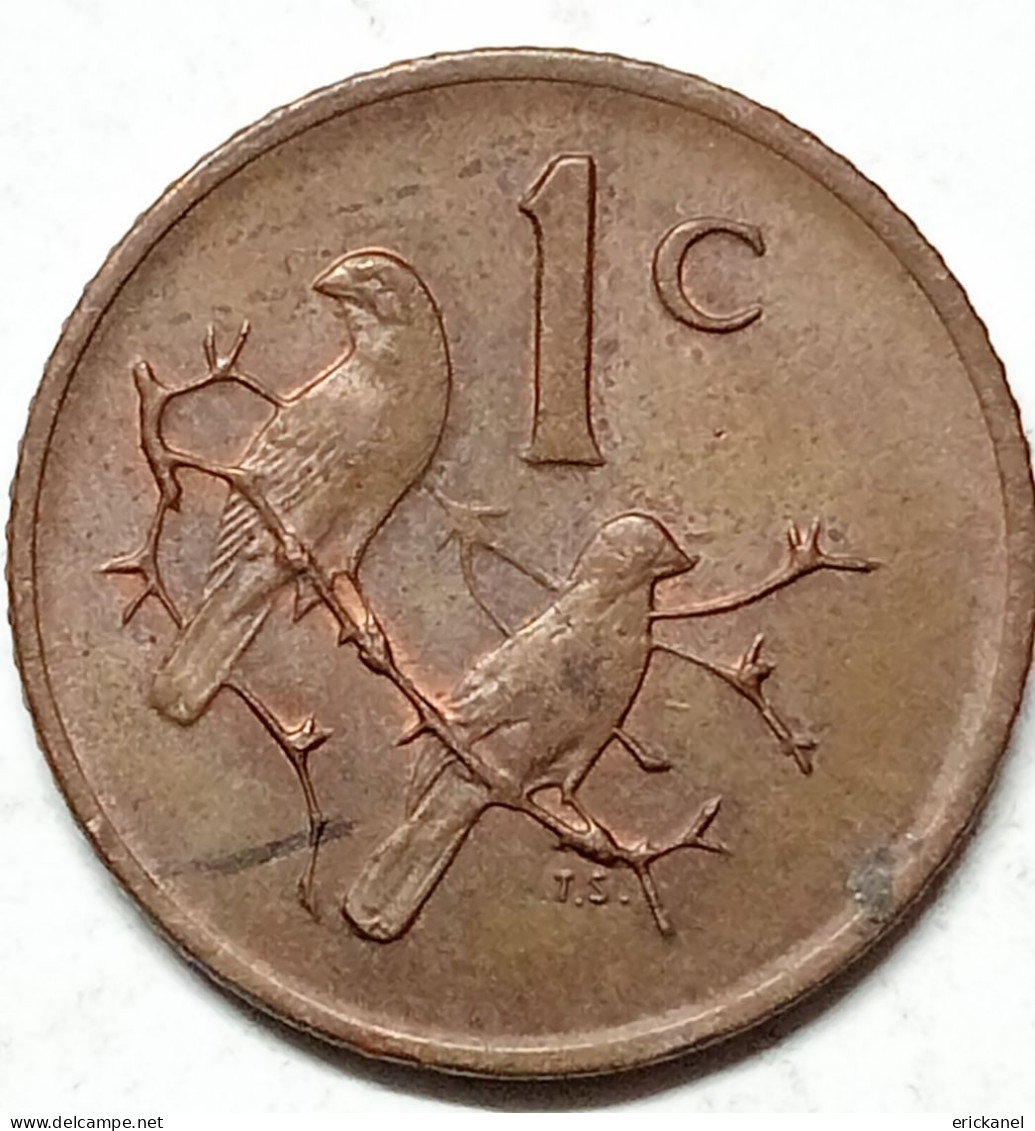 SOUTH AFRICA 1976 1 CENT - Sudáfrica