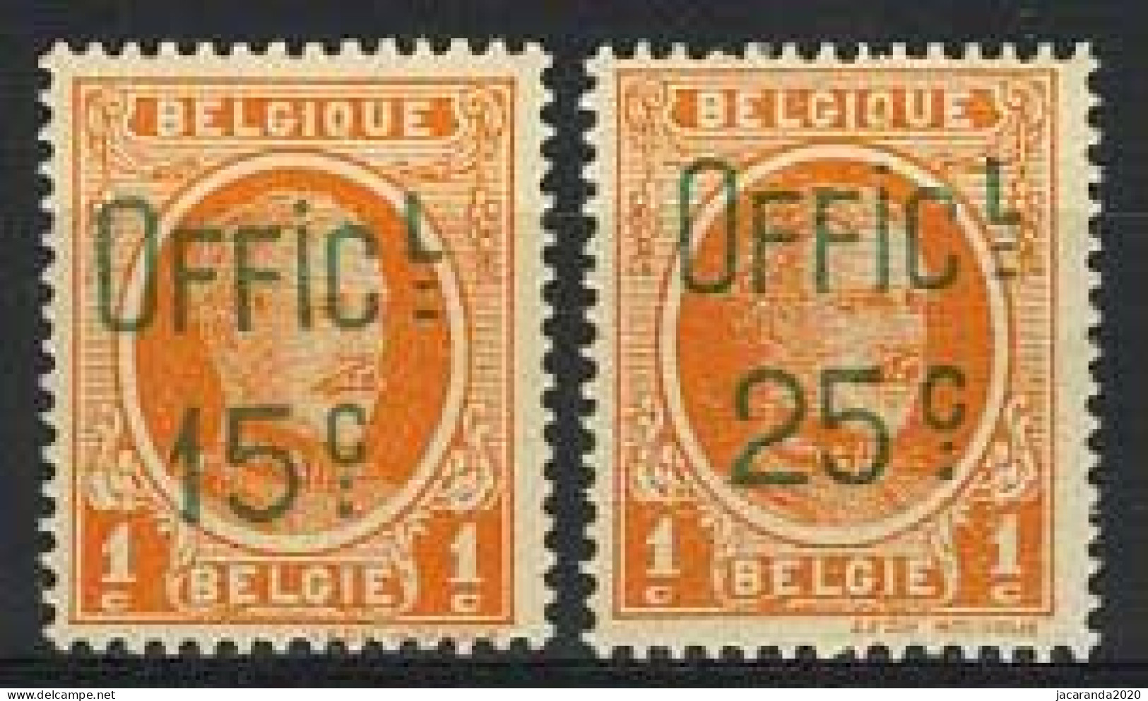 België PR1/2 - MNH - Privées & Locales [PR & LO]