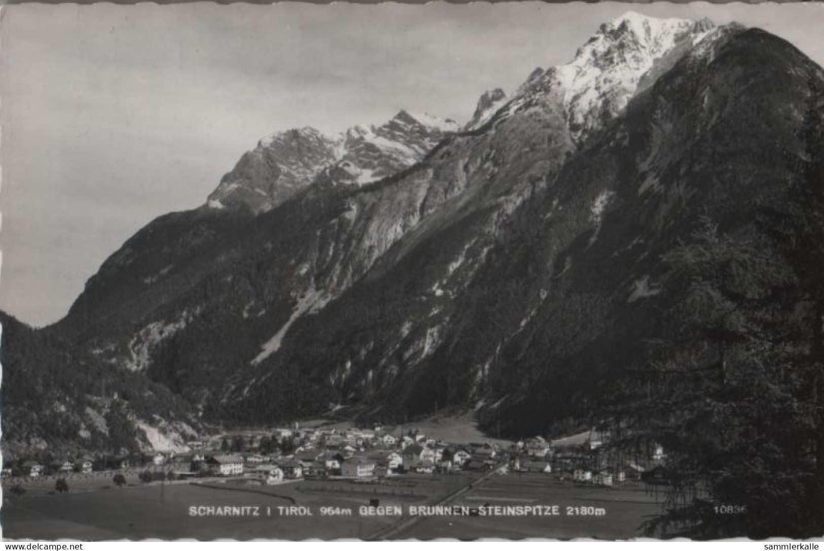 60526 - Österreich - Scharnitz - Gegen Brunnen-Steinspitze - 1963 - Scharnitz