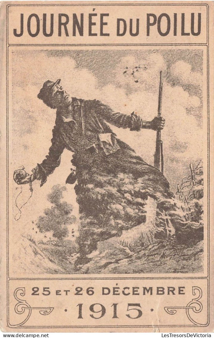 MILITARIA - Journée Du Poilu - 25 Et 26 Décembre 1915 - Carte Postale Ancienne - War 1914-18