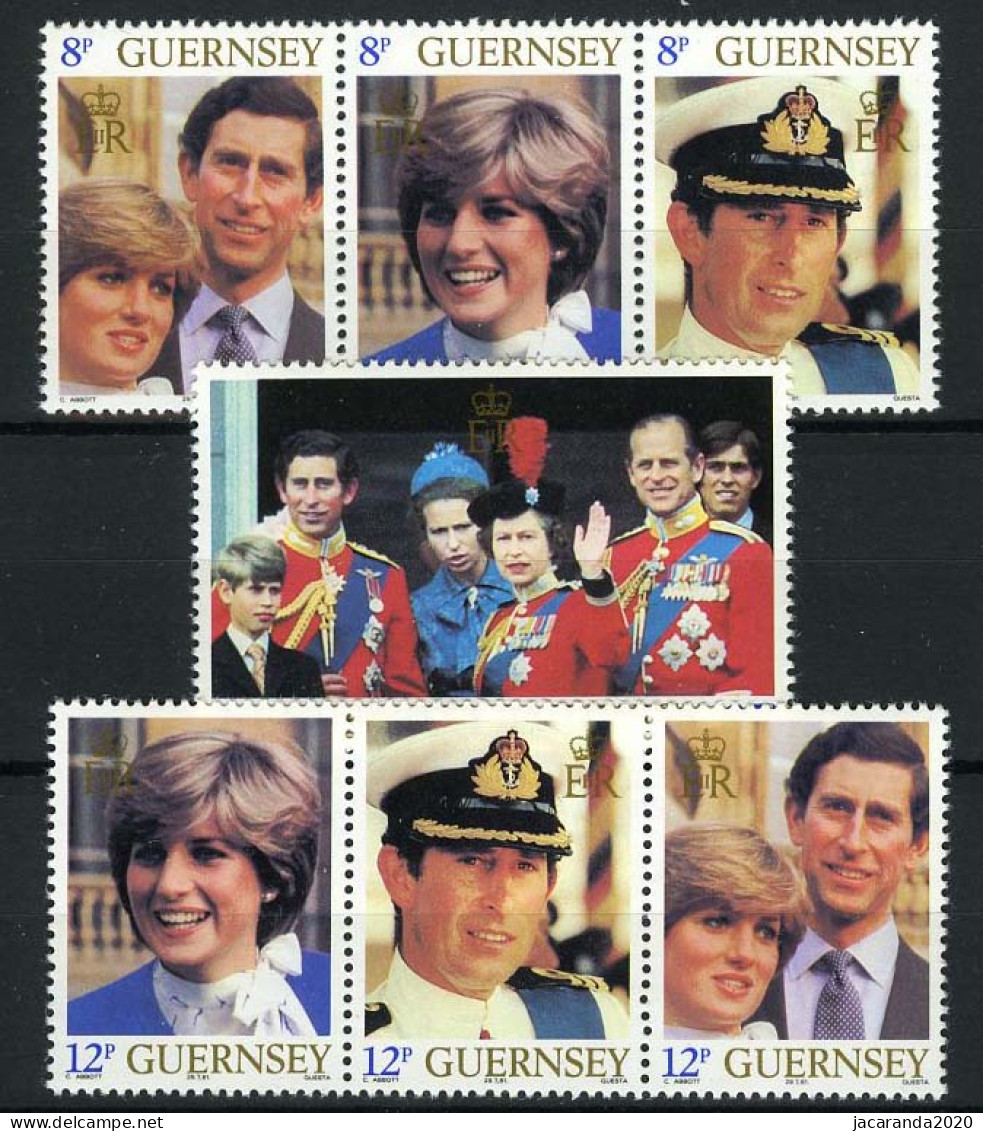 Guernsey - Wedding - Prince Charles - Lady Diana - Royal Family - Guernesey