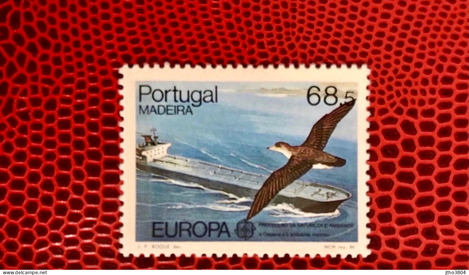 PORTUGAL MADÈRE EUROPA CEPT 1986 1v Neuf MNH ** Mi 106 Ucello Oiseau Bird Pájaro Vogel MADEIRA - Palmípedos Marinos