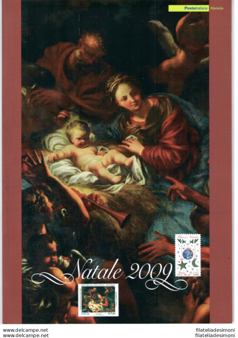 2009 Italia - Repubblica , Folder - Natale N° 213 MNH** - Paquetes De Presentación