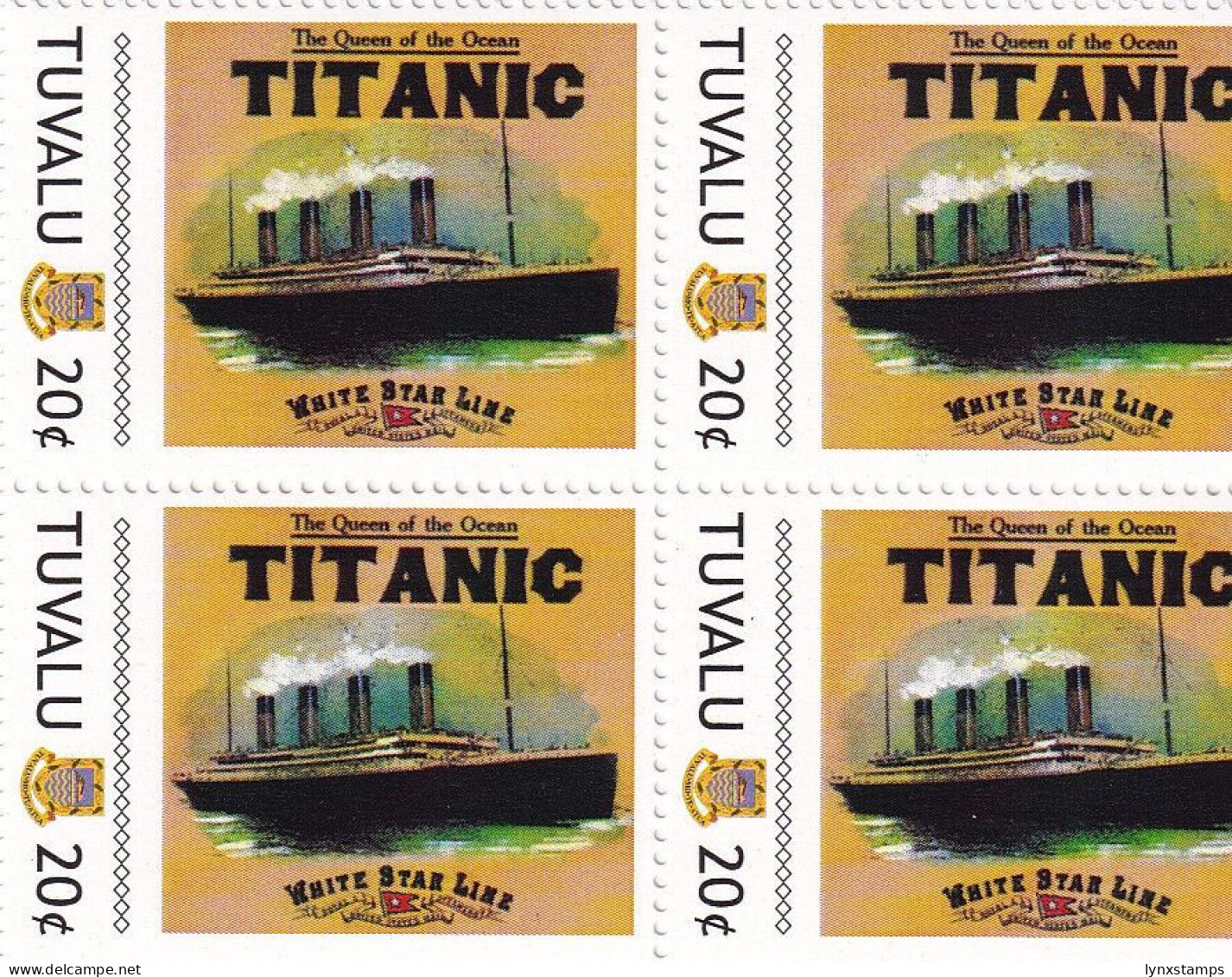 LI05 Titanic The Queen Of The Ocean The World's Most Famous Ships Mini Sheet - Bateaux