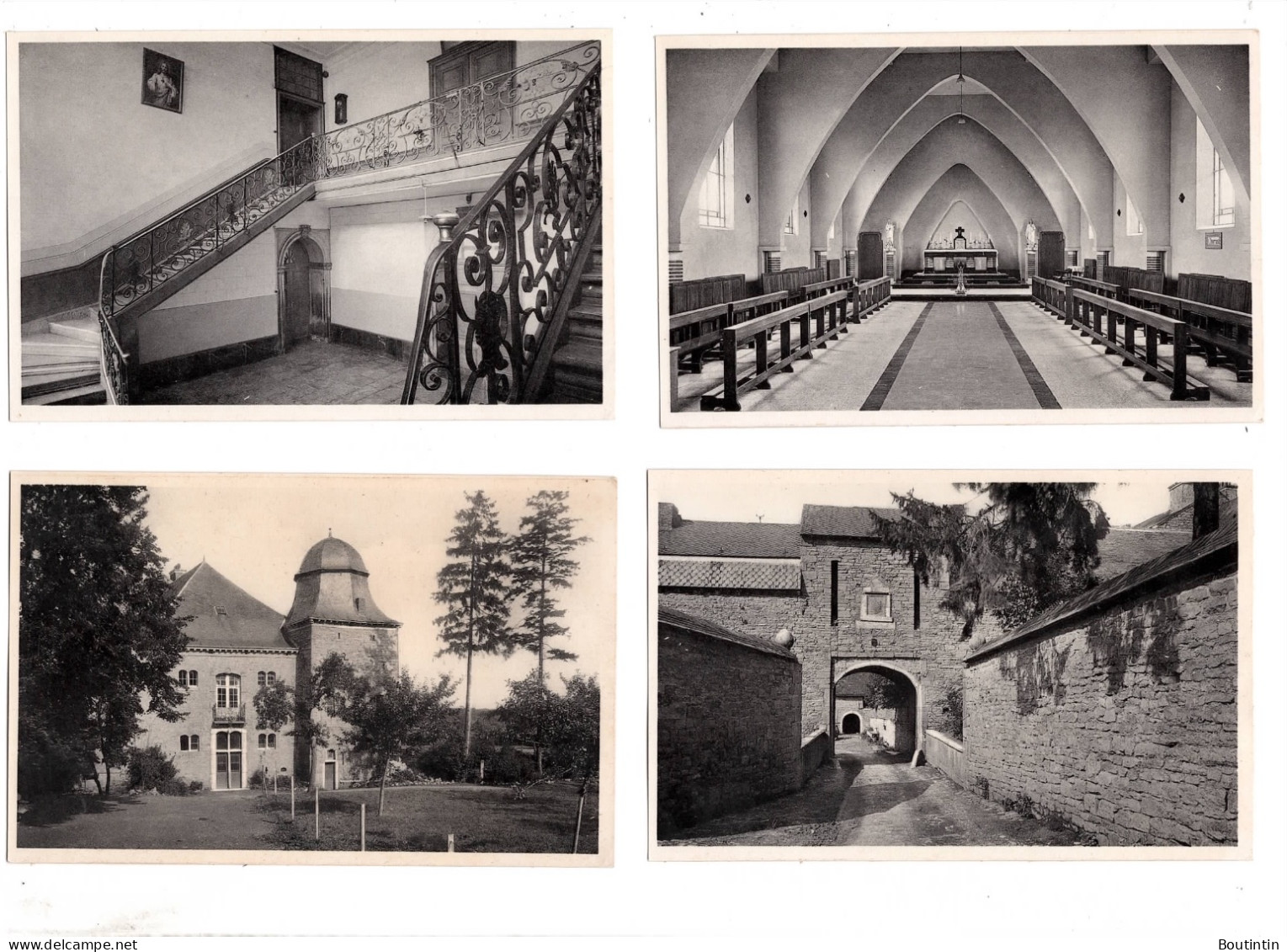 Lot De 12 Cartes Postales Bure-par-Grupont - Alumnat Des Pères De L'Assomption - Tellin