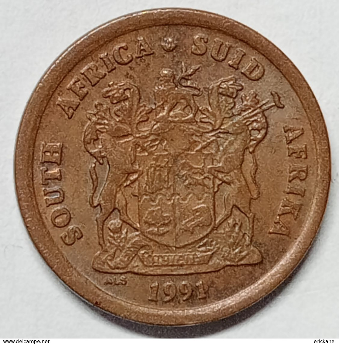 SOUTH AFRICA 1991 1 CENT - Sudáfrica