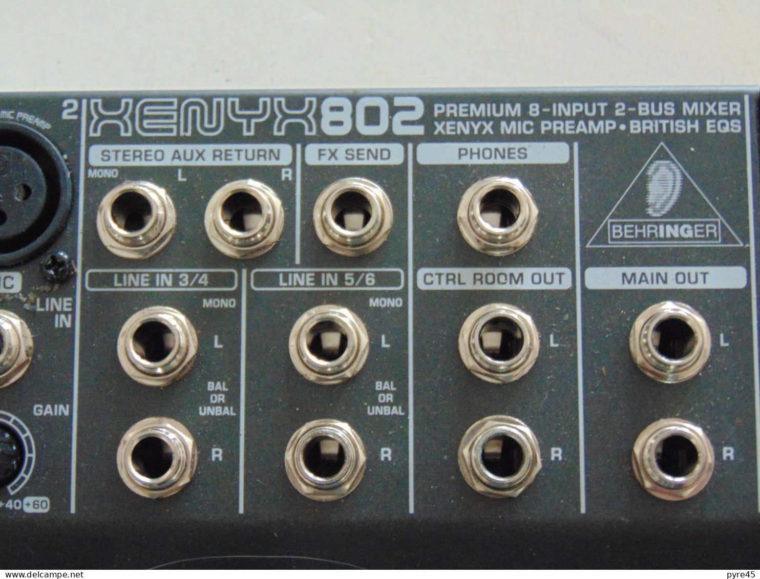 Table de mixage analogique 8 canaux, Behringer XENYX 802