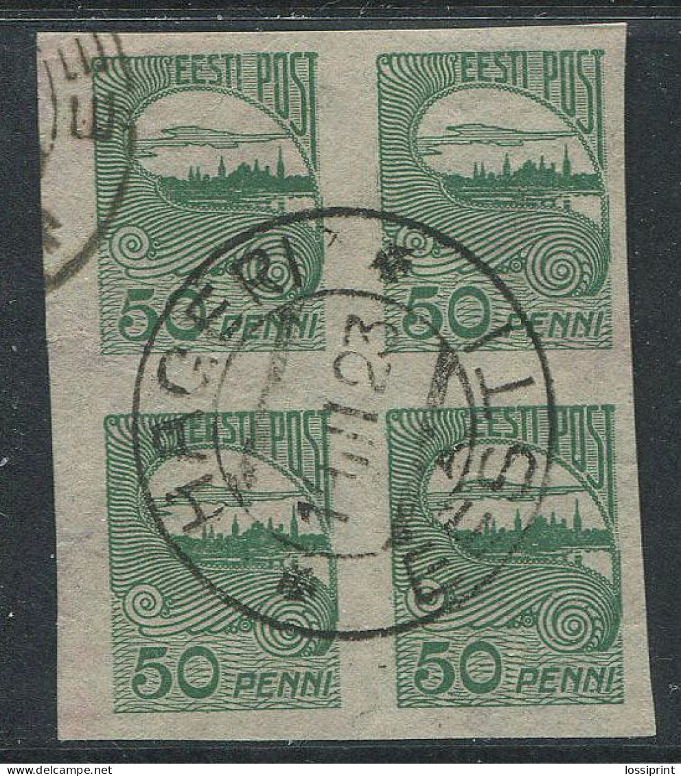 Estonia:Used Stamps 4X 50 Pence, 1921 - Estonia