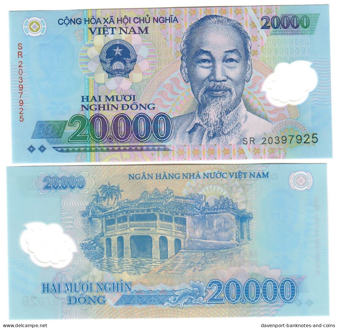 Vietnam 20000 Dong 2020 AUNC - Vietnam