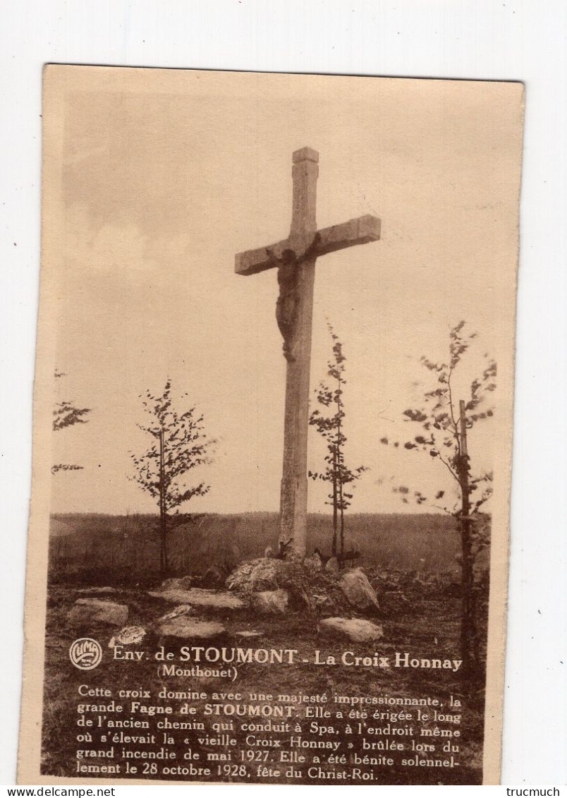 40 - STOUMONT - Monthouet - La Croix Honnay - Stoumont