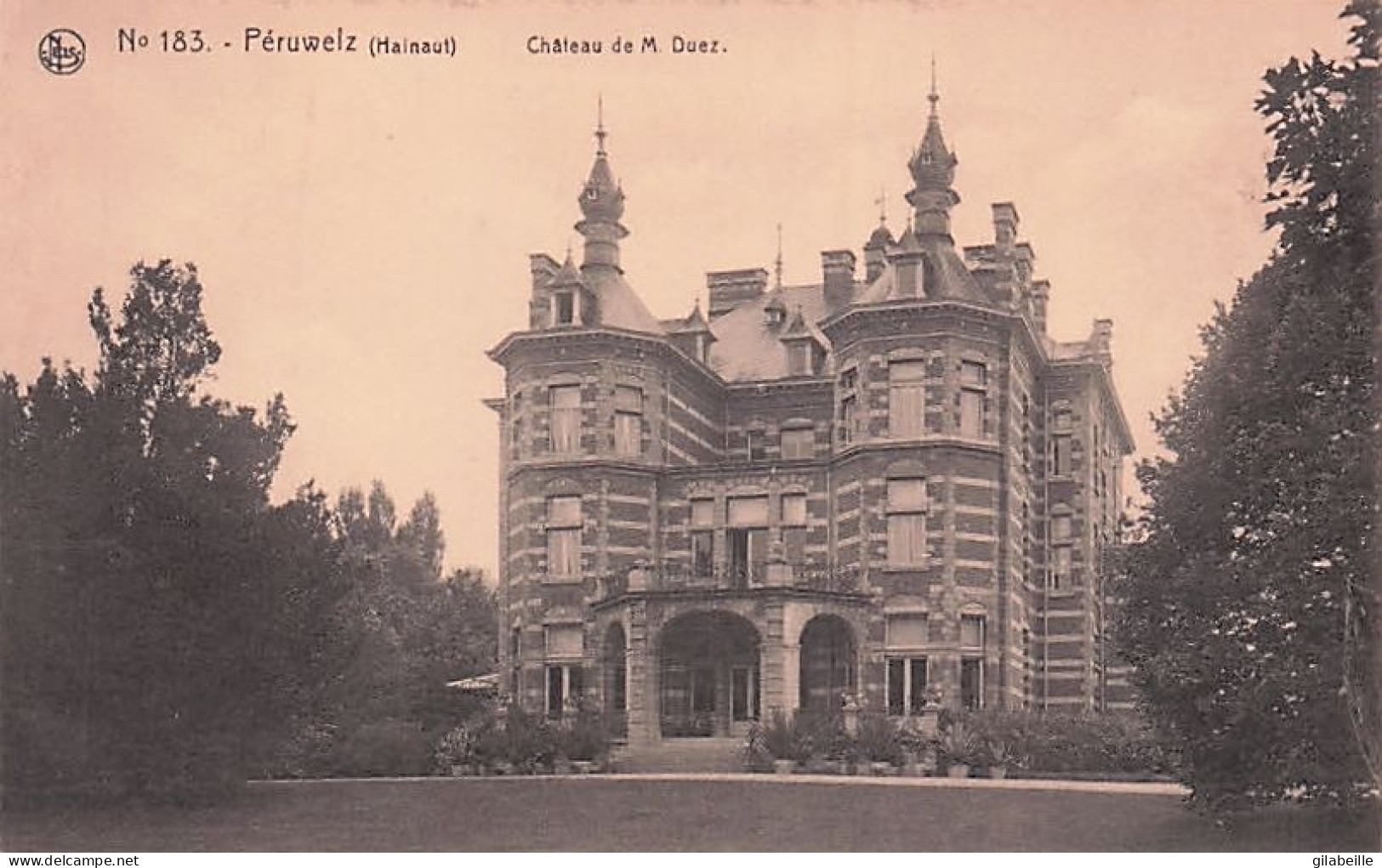 PERUWELZ -  Chateau De M . Duez - Péruwelz
