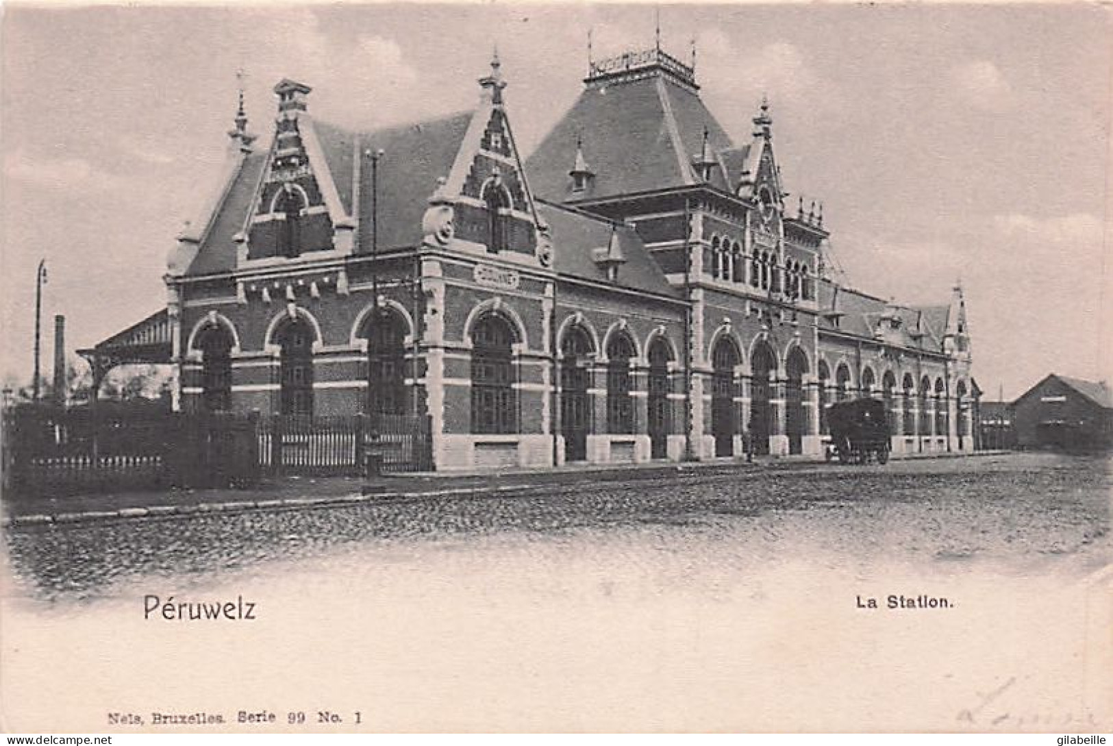 PERUWELZ -   La Station - 1903 - Péruwelz