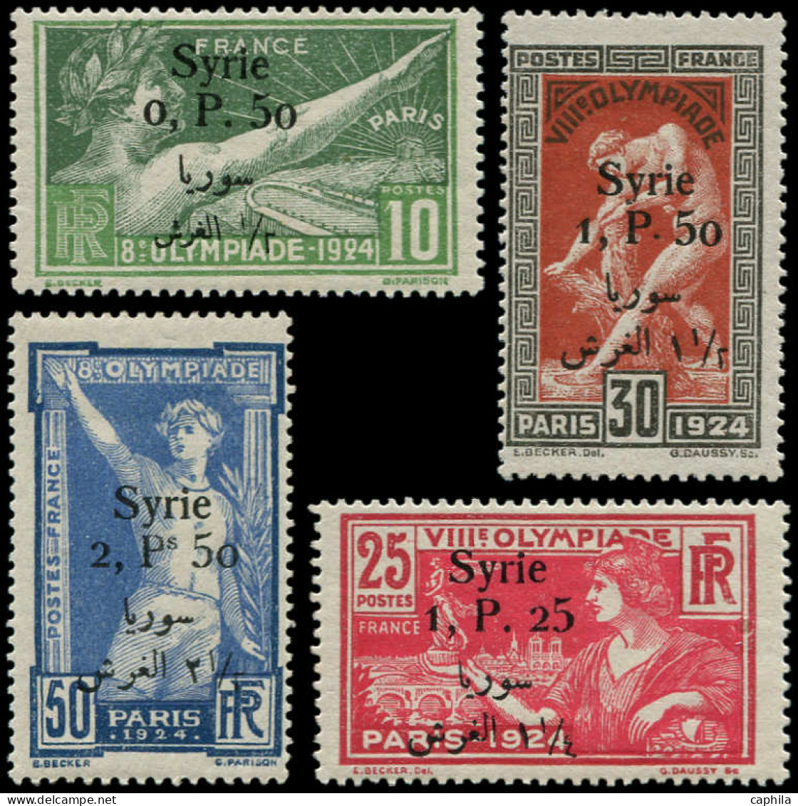 SYRIE Poste * - 149/52, Jeux Olympiques De Paris 1924 - Cote: 184 - Other & Unclassified