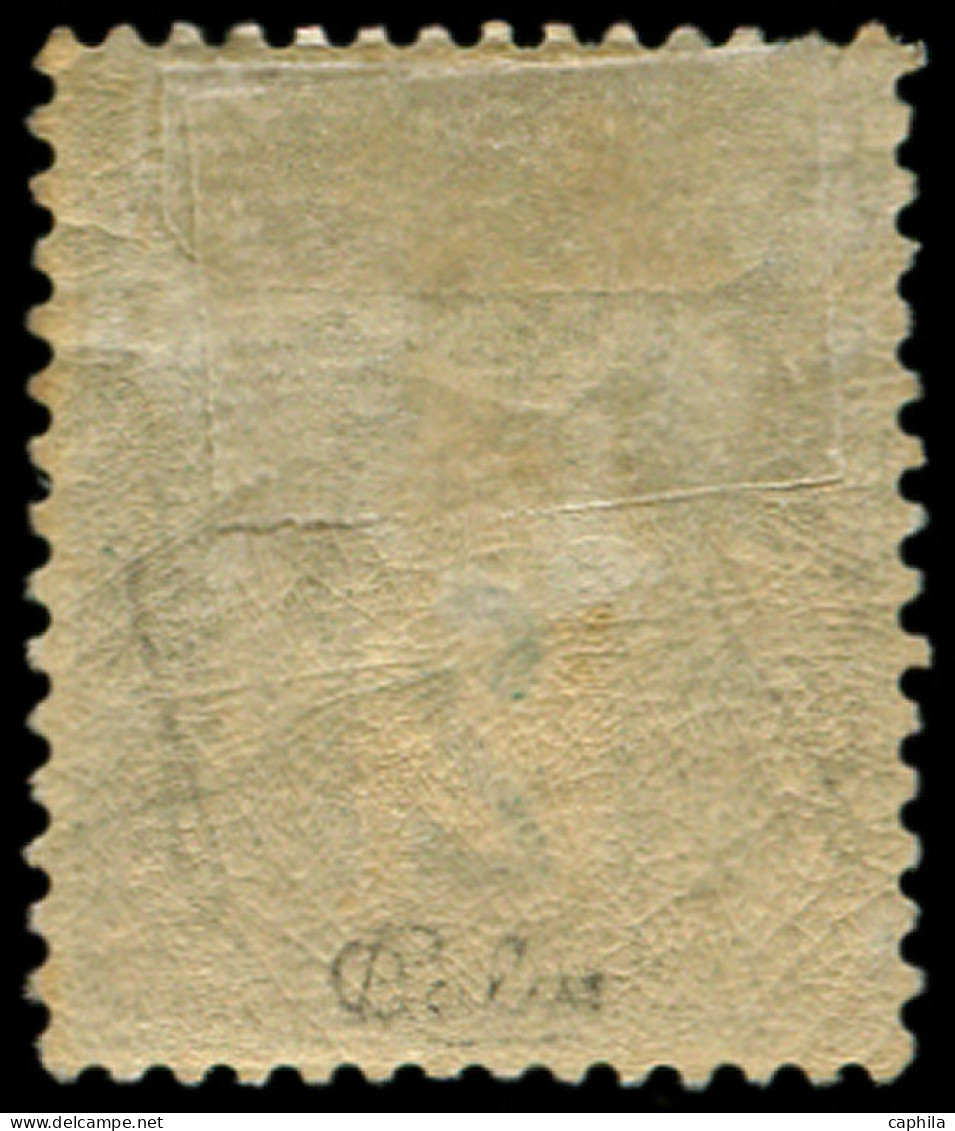 FRANCE Poste * - 62, Signé Calves: 2c. Vert Type I - Cote: 1800 - 1876-1878 Sage (Type I)