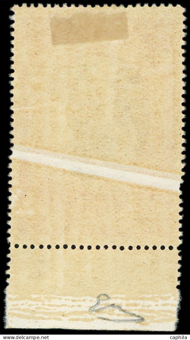 VATICAN Poste * - 136, Pli Accordéon, Signé, Bdf: 3l. Rouge - Unused Stamps
