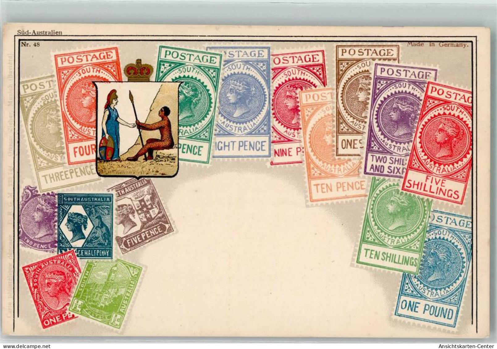 13182701 - Australische Postwertzeichen Wappen - Other & Unclassified
