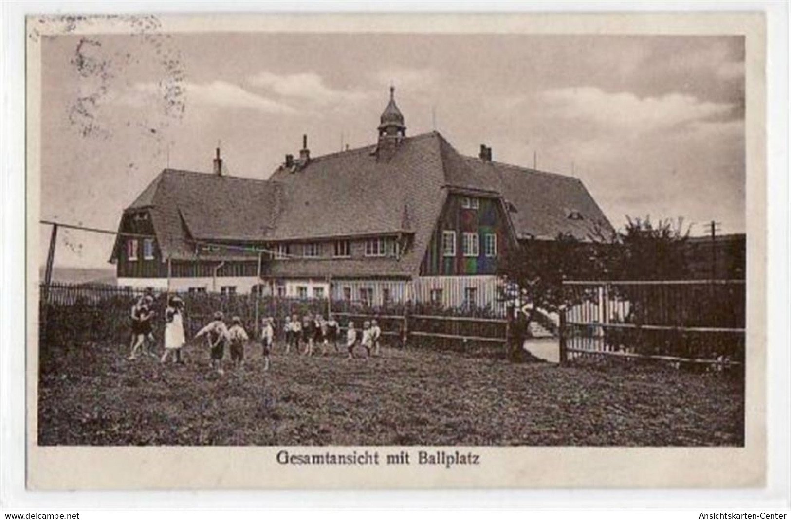 39038101 - Johanngeorgenstadt Mit Ballplatz Vom Rochlitzer Kinderheim Gelaufen Von Ca. 1930. Leichte Stempelspuren, Lei - Johanngeorgenstadt